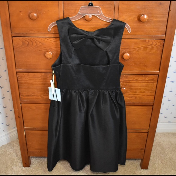 CeCe Black Dress with Bow - Picture 2 of 2
